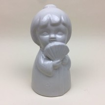Benihana Geisha Sakura Girl w/Fan Ceramic Figure Tiki Mug Cup Glass 7.25... - $11.88
