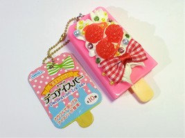 AMUSE Luxury Sweets Ice Lolly / Popsicle Bag Charm / Keychain - 2000s Fr... - £12.45 GBP