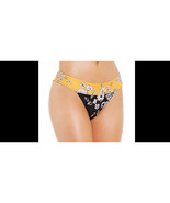  Floral Bikini Bottoms   - Orange &amp; Black - Bottoms Only - €13,26 EUR