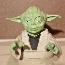 Vintage Star Wars Episode I Phantom Menace Yoda Cup Lid Topper 1999 CLEAN NICE - £7.26 GBP