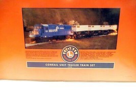 LIONEL 21752 CONRAIL UNIT TRAILER TRAIN SET W/TMCC &amp; RS &#39;O&#39; GAUGE -  NEW... - £387.71 GBP