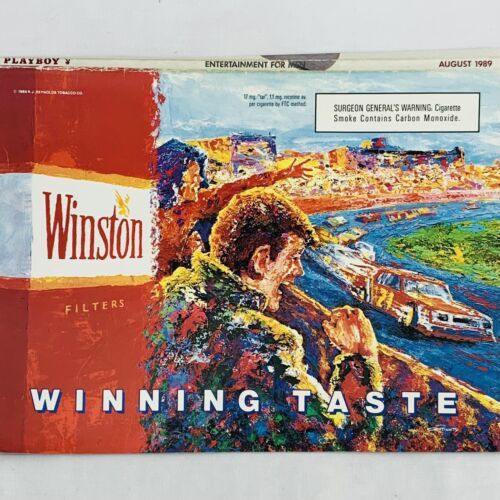 Vintage Nascar Winston Illustration Abstract Art Magazine Page Print 8&quot; ... - $6.62