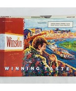 Vintage Nascar Winston Illustration Abstract Art Magazine Page Print 8&quot; ... - $9.07 CAD