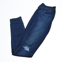 Lucky Brand Distressed Charlie Super Skinny Low Rise Blue Jean Size 2 Waist 27 - £22.33 GBP