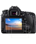 Tempered Glass LCD Screen Protectors Compatible for Canon EOS 90D 80D 77... - £17.62 GBP