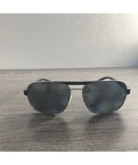 PRADA Sunglasses SPR 55O 1BO-1A1 Black Silver Aviator FRAMES ONLY 60-15-140 - $557.35 MXN
