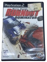 Burnout Dominator PlayStation 2 Game Complete With Case &amp; Manual - £15.44 GBP