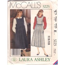 Vintage Sewing PATTERN McCalls 3223, Misses Laura Ashley 1987 Blouse and Jumper - £30.16 GBP