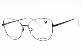 Bebe BB5207 001 Jet Floral Eyeglasses New Authentic - $25.71