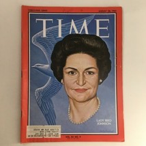 Time Magazine August 28 1964 Vol. 84. No. 9 Claudia Alta &quot;Lady Bird&quot; Johnson - £11.33 GBP
