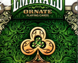 Ornate Emerald Playing Cards HOPC White Edition - Rare Out Of Print - $24.74