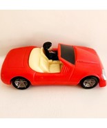 1997 DC Comics Lois Lane Red Plastic Car Burger King Kids Club Vintage E92 - $27.34 CAD