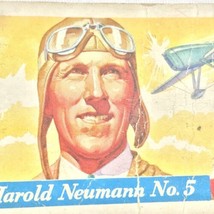 Harold Neumann Stunt Pilot Early Aviation Airplane Vintage Card - £9.83 GBP