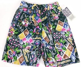 Andrews Sports Studio Women&#39;s Shorts Small Casual Abstract Floral NWT - £19.83 GBP