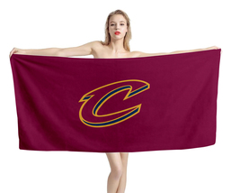 Cleveland Cavaliers NBA Beach Towel Swimming Pool Holiday Vacation Memen... - £18.35 GBP+