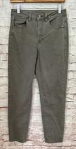 American Eagle Jeans Womens MOM JEAN Army Green Stretch Denim High Rise ... - $32.00