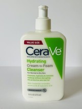 CeraVe Hydrating Cream To Foam Cleanser w/ Ceramides Removes Makeup 16FL OZ - $16.73