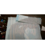 Set of two Nebraska decals white or red color - $6.72 CAD