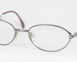 NOS eyeconomy 4369 119 Lila Silber Brille Metall Rahmen 51-18-135mm - $1,039.24 MXN
