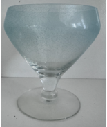 Vtg 1950&#39;s Mid Century Dorothy Thorpe Frosted Green Glass 4 3/4 in Champ... - $20.29 CAD