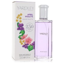 April Violets Perfume By Yardley London Eau De Toilette Spray 4.2 oz - £29.76 GBP