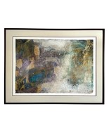 Starlie Sokol Hohne Mixed Media Abstract Expressionist Painting Framed - $6,860.18 MXN