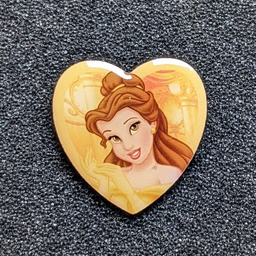 Primary image for Beauty and the Beast Disney Carrefour Pin: Belle Heart