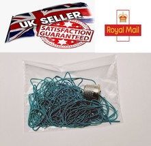 Handmade Bullion Thread&quot;10G&quot;french Embroidered wire &amp; finger safe Ring. - $12.62