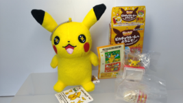 Pokemon   Pikachu  Plush  Doll  ( H - 6 in ) ＆  Pikachu  Room  Figure    NEW - £6.38 GBP