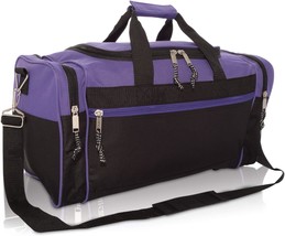 21&quot; Blank Sports Duffle Bag Gym Bag Travel Duffel with Adjustable Strap ... - $40.17