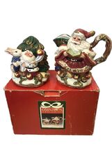 fitz and Floyd ombnibus forest festival sugar &amp; creamer 1070/171 - $17.48 CAD
