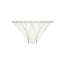 Love Stories Wild Rose Star Print Lace Panty Off White ( 4 )  - $35.50