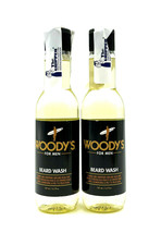 Woody&#39;s For Men Beard Wash 6.3 oz-2 Pack - £23.15 GBP