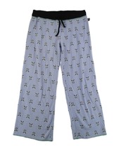 Junior Medium Y2K Mudd Sleep Panda Pajama Waffle Pants PJ Sleep Slumber Soft VTG - $28.69