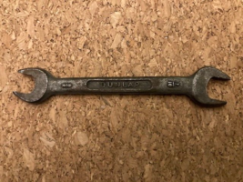 Vintage Forged in USA Dunlap Open Ended Wrench 3/8&quot; &amp; 7/16&quot; Vintage Hand... - $4.90