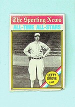 1976 Topps Lefty Grove Sporting News All-Time All-Stars Baseball Card #350 - $4.49