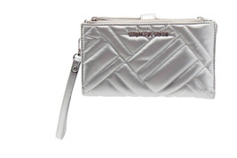 Michael Kors Women&#39;s Peyton Large Double Zip Wristlet - £74.62 GBP