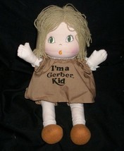 12" Vintage I'm A Gerber Kid Atlanta Baby Doll Stuffed Animal Plush Toy Blonde - £26.15 GBP