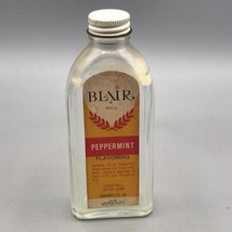 Vintage Blair Mint Flavor Glass Bottle Advertising Packaging Design-
sho... - $28.95