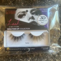 KISS Lash Couture Triple Push-Up Faux Lashes TEDDY #72774 KLCP07 - $299.25 MXN
