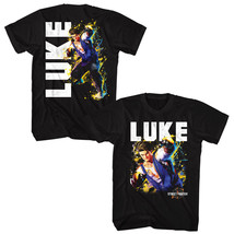 Street Fighter 6 Luke Sullivan Men&#39;s T Shirt USA MMA Character Capcom Video Game - £23.20 GBP+