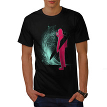 Wellcoda Human Surf Cosmos Mens T-shirt, Mobile Graphic Design Printed Tee - £14.91 GBP+