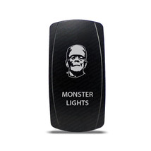 CH4x4 Rocker Switch Monster Ligths Symbol 2 - Vertical - Amber LED - $16.82