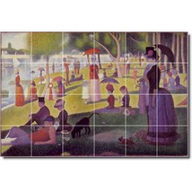 Georges Seurat Country Painting Ceramic Tile Mural BTZ08311 - £189.82 GBP+