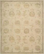 Nourison 5518 Regal Area Rug Collection Sand 3 ft 9 in. x 5 ft 9 in. Rectangle - £530.05 GBP