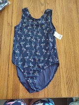 City Streets Girls Size XL 16 Flamingo Blue/White One Piece Swimsuit-NEW... - $29.58