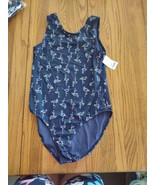 City Streets Girls Size XL 16 Flamingo Blue/White One Piece Swimsuit-NEW... - $40.58 CAD