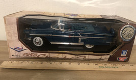 Vtg New  Motor Max 1958  Chevrolet Impala Die  Cast 1/18  Metal Item 73112 A15 - £90.91 GBP