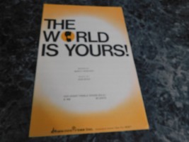 The World is Yours by Don Besig SSA - $2.99