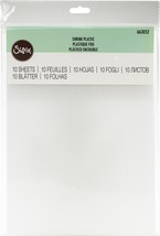 Sizzix Shrink Plastic 8.25 X 11.75 Inch 10 Per Pkg - $24.66